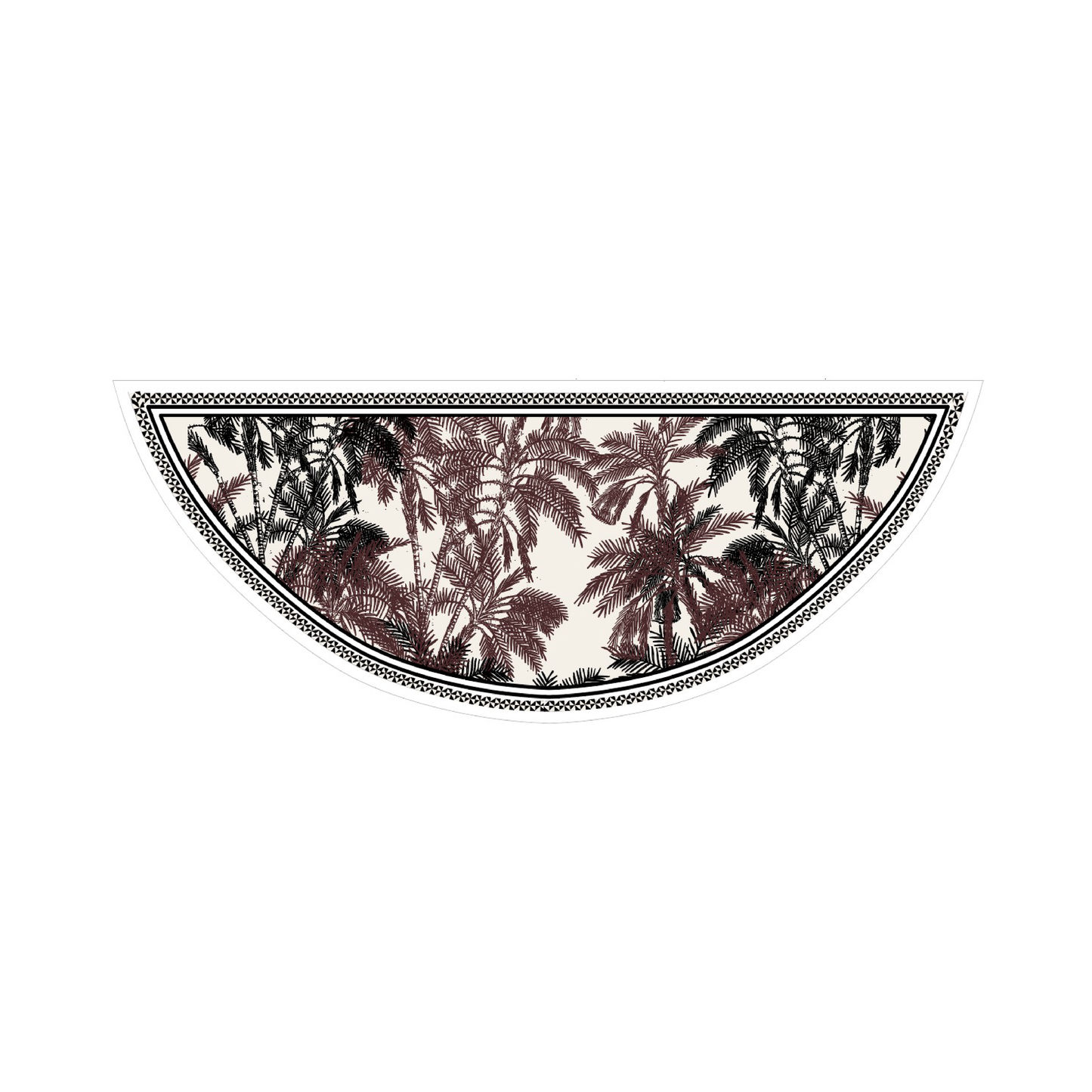 Mini Pareo Palmera Brown