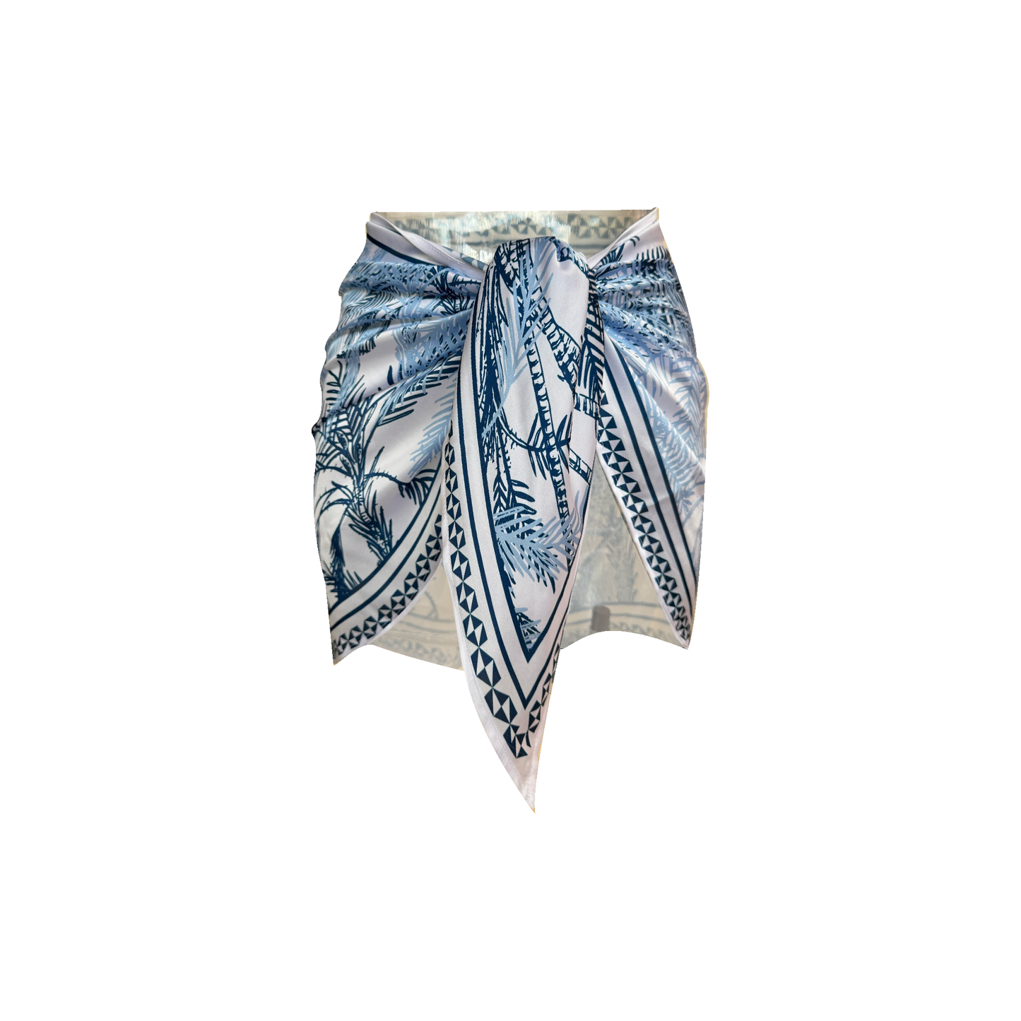 Mini Pareo Palmera Blue