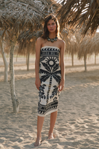 Pareo Caribe Black & White