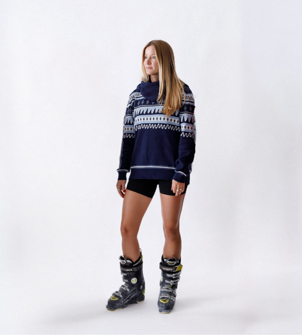 Christmas Blue Sweater