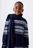 Kids Christmas Blue Sweater