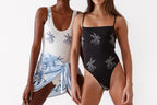 Black Palms One Piece