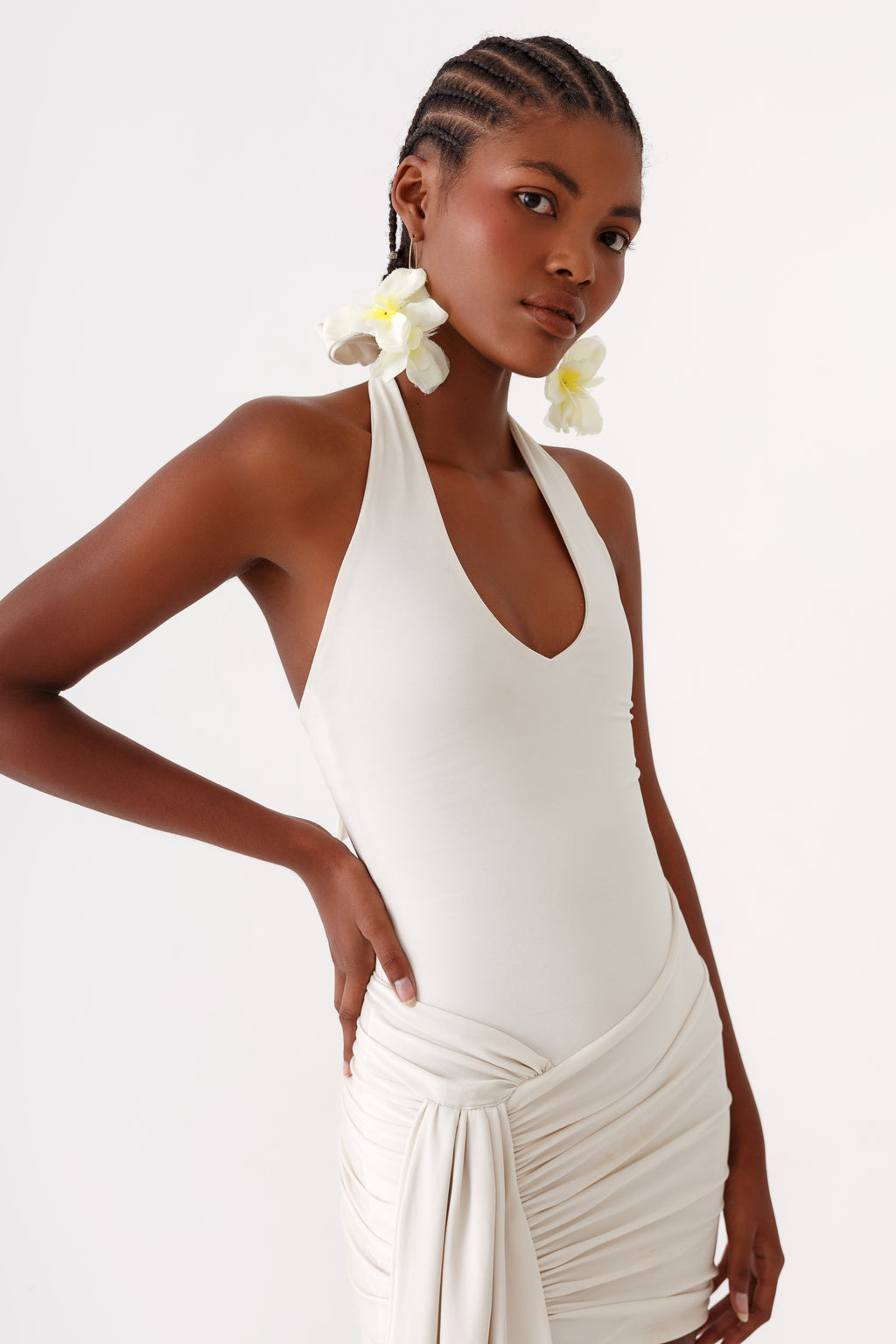 White Julieta Mini Dress