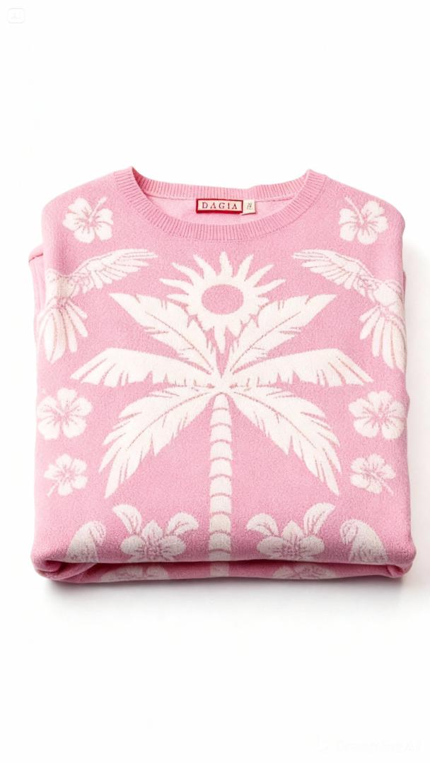 Pink Caribe Sweater