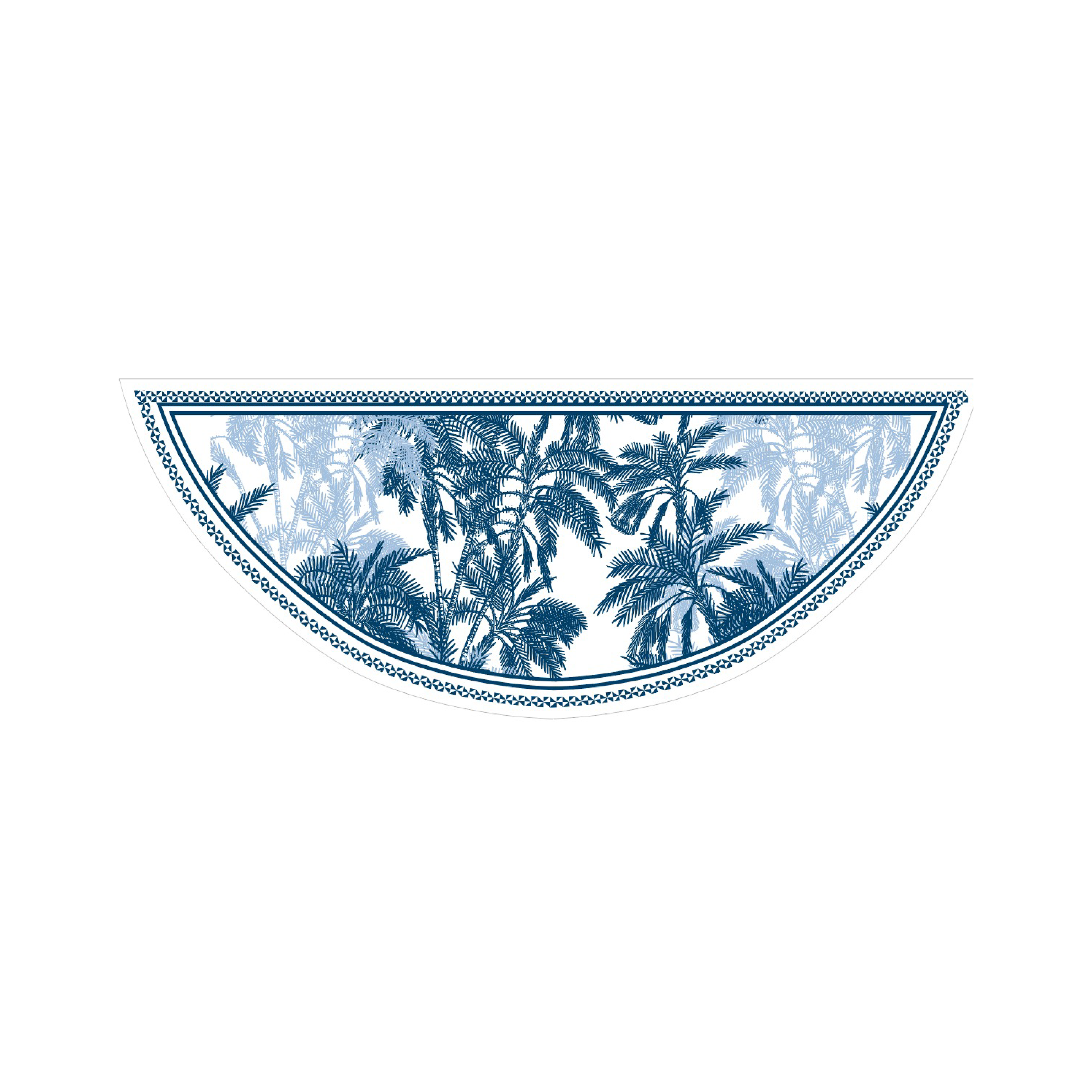 Mini Pareo Palmera Blue